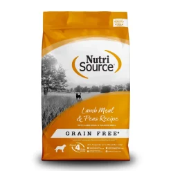 Nutrisource Grain-Free Lamb Meal and Peas Formula Dry Dog Food - 26 Lbs