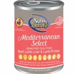 Nutrisource Grain-Free Mediterranean Blend Canned Dog Food - 13 oz - Case of 12
