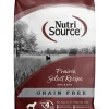 Nutrisource Grain-Free Prairie Select Duck and Turkey Dry Dog Food - 26 Lbs
