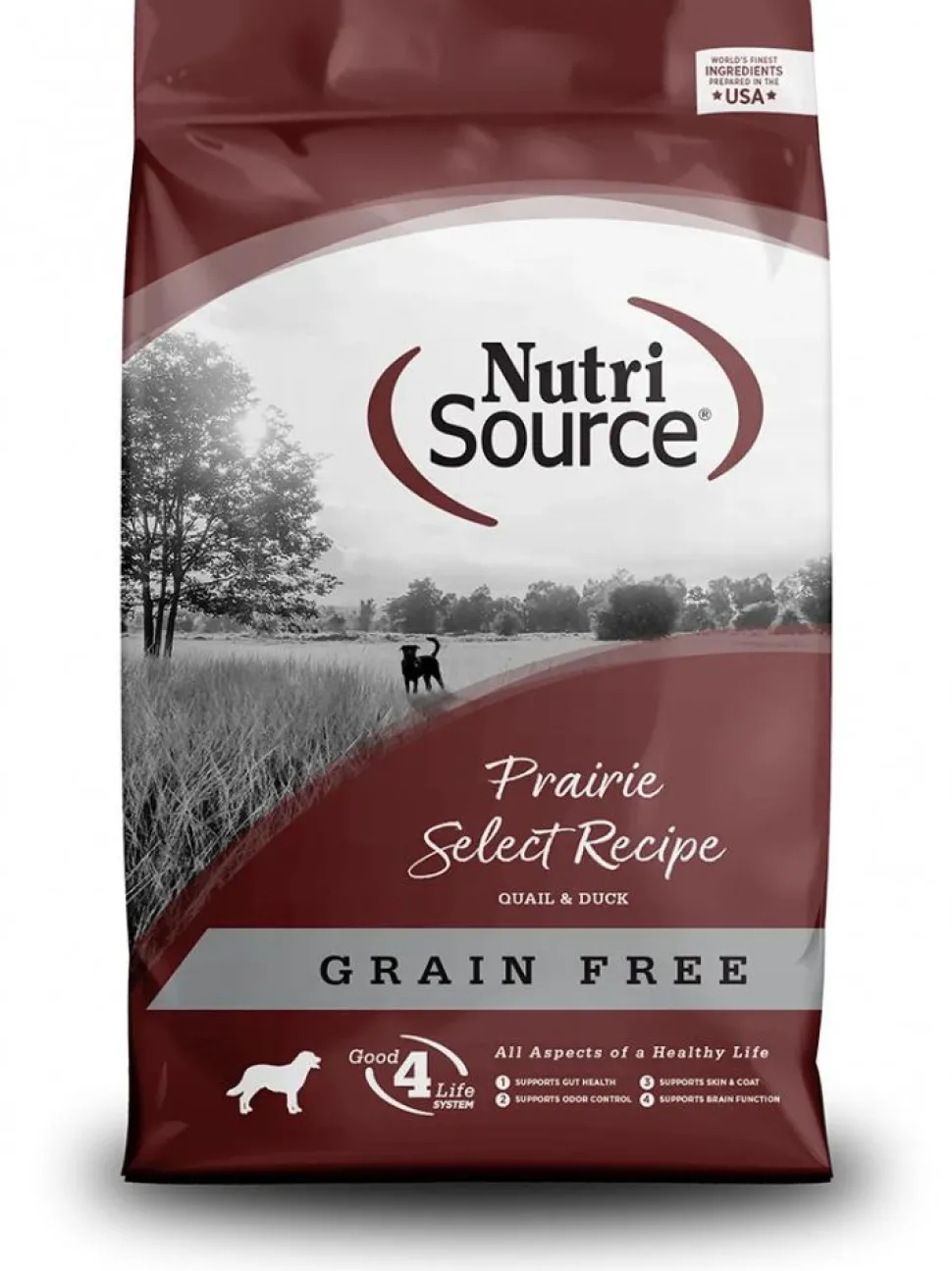 Nutrisource Grain-Free Prairie Select Duck and Turkey Dry Dog Food - 26 Lbs