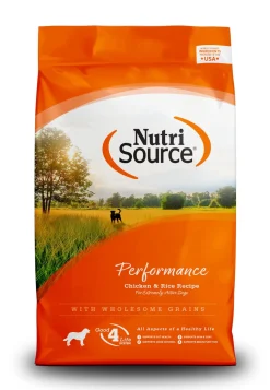 Nutrisource Performance Chicken & Rice Dry Dog Food - 40 lb Bag