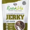 Nutrisource Pure Vita Duck Jerky Dog Treats - 4 oz