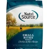 Nutrisource Small Bites Adult Chicken & Rice (8 Per Bale) Dry Dog Food - 5 lb Bag