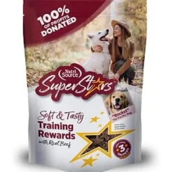 Nutrisource Superstar Beef Training Dog Treats - 16 oz