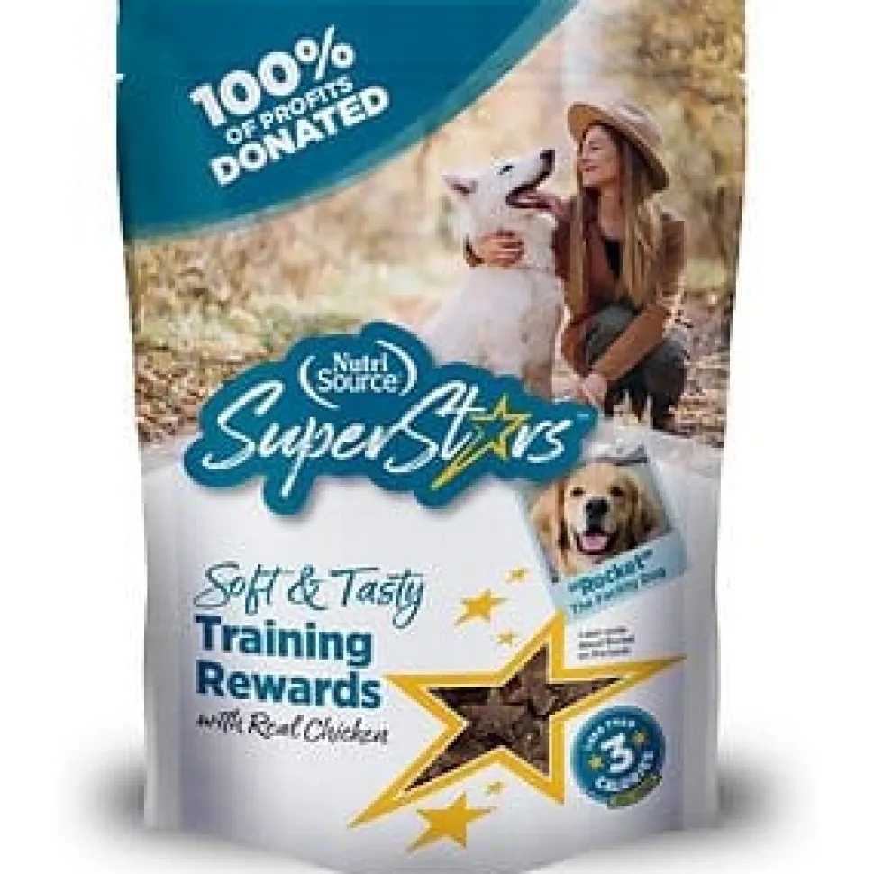 Nutrisource Superstar Chicken Training Dog Treats - 16 oz