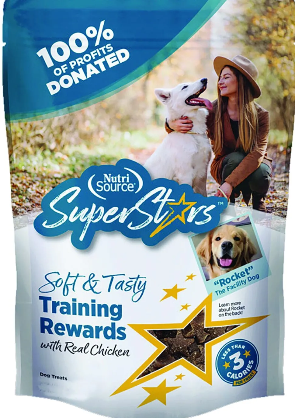 Nutrisource Superstar Chicken Training Dog Treats - 4 oz