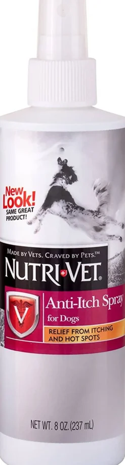 Nutri-Vet Anti-Itch Spray for Dogs and Cats - 8 oz Bottle