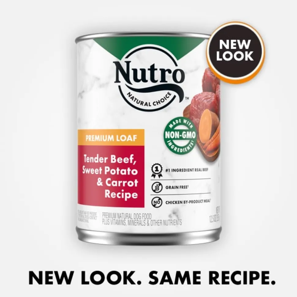 Nutro Kitchen Classics Tender Beef, Sweet Potato & Carrot Canned Wet Dog Food - 12.5 oz - Case of 12