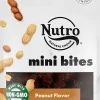 Nutro Mini Bites Peanut Crunchy Dog Treats - 4.5 oz - Case of 8