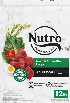 Nutro Natural Choice Adult Lamb & Brown Rice Dry Dog Food - 12 lb Bag