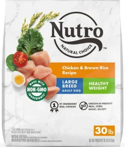 Nutro Natural Choice Large Breed Ad Lite Weight Loss Chk, Rice & Sw Potato Dry Dog Food - 30 lb Bag