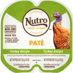 Nutro Perfect Portions Pate Turkey Canned Cat Food - 2.65 oz - Case of 24