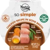 Nutro So Simple Chicken, Eggs and Carrots Broth Wet Dog Food Trays - 2 oz - Case of 10