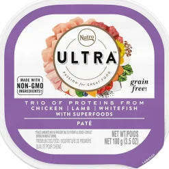 Nutro Ultra Antioxidant Boost Chicken Entrée Wet Dog Food Trays - 3.5 oz - Case of 24