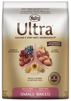 Nutro Ultra Small Breed Adult Dry Dog Food - 8 lb Bag