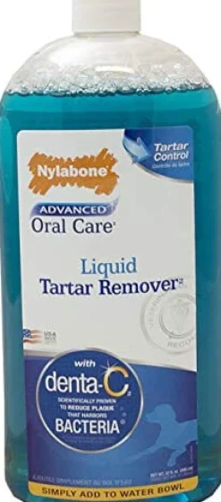 Nylabone Advanced Oral Care Liquid Tartar Remover Dog Dental Care - 32 Oz