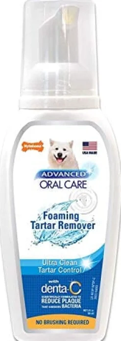 Nylabone Advanced Oral Care Foaming Tartar Remover Dog Dental Care - 4 Oz