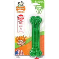 Nylabone Daily Dental Durable Chew Dog Dental Care - Chicken - Wolf