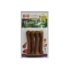 Nylabone Healthy Edibles Puppy Natural Chew Dog Biscuits Treats - Turkey/Sweet Potato - Petite - 4 Pack