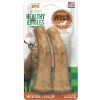 Nylabone Healthy Edibles WILD Antler Natural Long Lasting Venison Flavor Dog Chew Treats Antler - Medium/Wolf - 2 Count