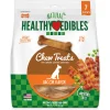 Nylabone Healthy Edibles All-Natural Long Lasting Bacon Flavor Chew Treats 7 Count - Medium/Wolf