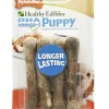 Nylabone Healthy Edibles Puppy Natural Chew Dog Biscuits Treats - Lamb/Apple - Petite