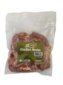 OC RAW Chicken Necks Natural Dog Treats - 5 Lbs