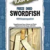 OC RAW Freeze Dried Swordfish Freeze-Dried Dog and Cat Treats - 3.2 Oz