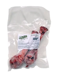 OC Raw Frozen Foods Lamb Bony Bones Cat and Dog Supplements and Treats - 1 lb Bag