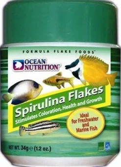 Ocean Nutrition Spirulina Flakes - 1.2 oz