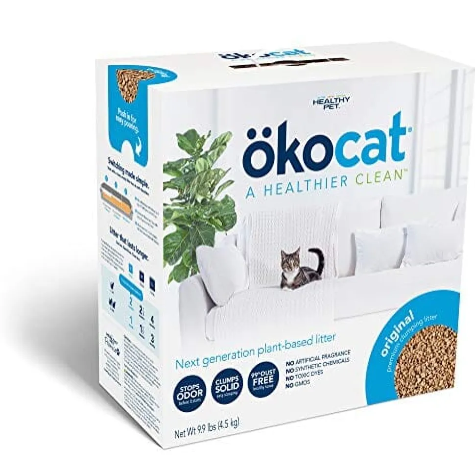 Okocat Original Premium Clumping Cat Cat Litter - 9.9 Lbs