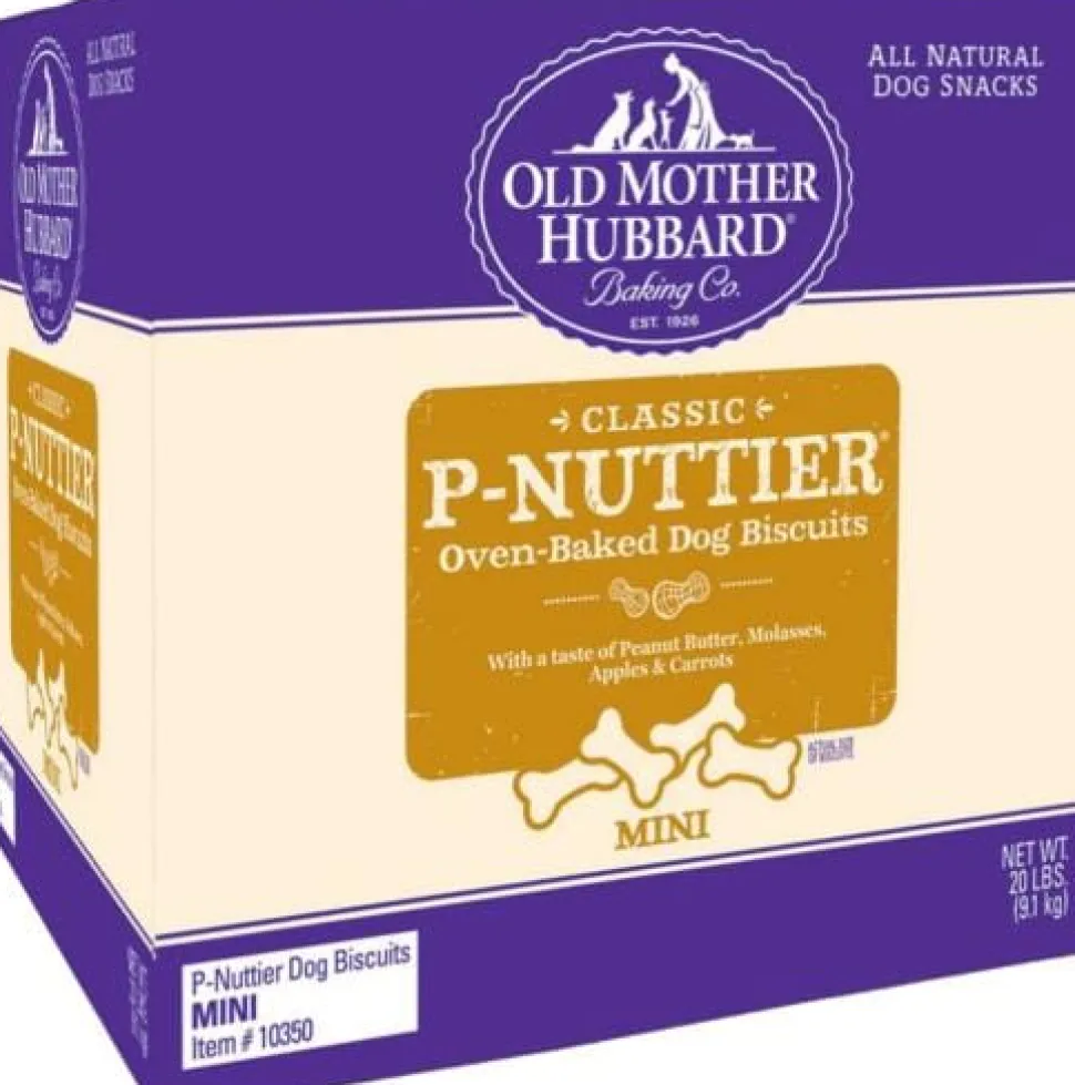 Old Mother Hubbard Crunchy Classic Natural P-Nuttier Dog Biscuits