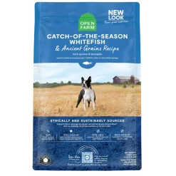Open Farm Catch of Season Whitefish and Ancient Grains Dry Dog Food - 11 Lbs