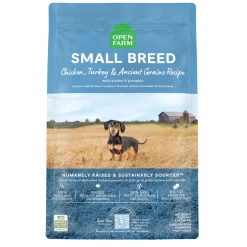 Open Farm Chicken and Turkey Ancient Grains Small-Breed Recipe Dry Dog Food - 4 Lbs
