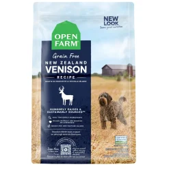 Open Farm Grain-Free New Zealand Venison Dry Dog Food - 22 Lbs