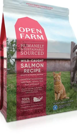 Open Farm Grain-Free Wild-Caught Salmon Dry Cat Food - 4 Lbs