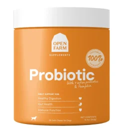 Open Farm Probiotic Health Chews Dog Supplements - 90 Count