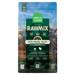 Open Farm RawMix Grain-Free Open Praire Recipe Chicken and Turkey Dry Cat Food - 8 Lbs