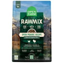 Open Farm RawMix Grain-Free Open Prairie Recipe Chicken and Turkey Dry Dog Food - 20 Lbs