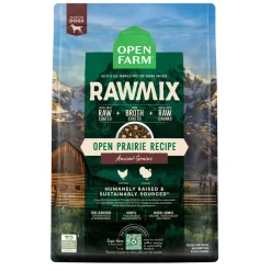 Open Farm RawMix Open Prairie Chicken and Turkey with Ancient Grains Dry Dog Food - 20 Lbs