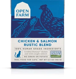 Open Farm Rustic Blend Grain-Free Chicken and Salmon Wet Cat Food - 5.5 Oz - Case of 12
