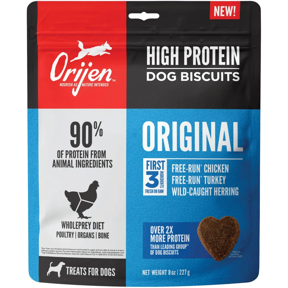 Orijen 'Kentucky Dogstar Chicken' Biscuits Original Dog Biscuits - 8 oz Bag