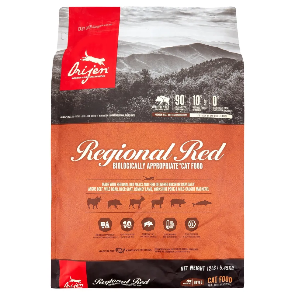 Orijen 'Kentucky Dogstar Chicken' Regional Red Cat Dry Cat Food - 12 lb Bag