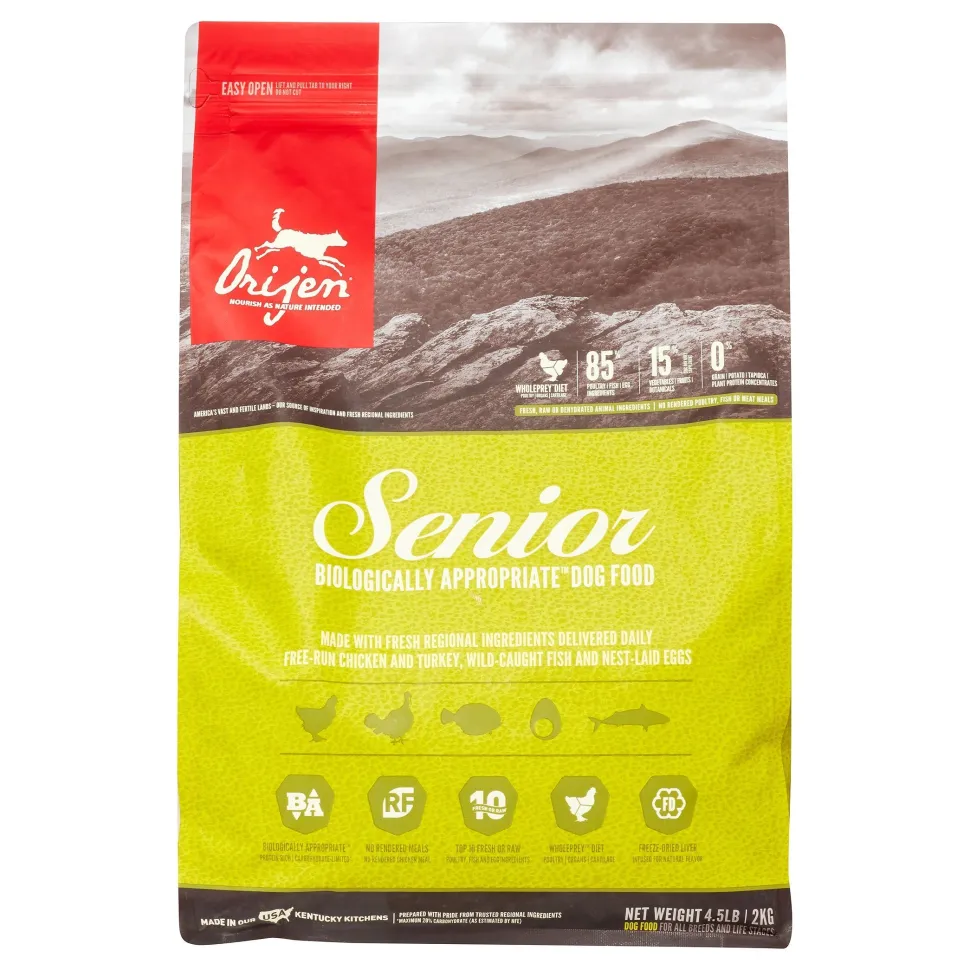 Orijen 'Kentucky Dogstar Chicken' Senior Dog Dry Dog Food - 4.5 lb Bag