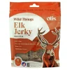O.T.I.S. Pasture-Raised and Grass-Fed Elk Jerky Dog Treats - 4 Oz