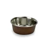 OurPets Durapet Wood Grain Bowl - Dark Brown - 2.25 Cups