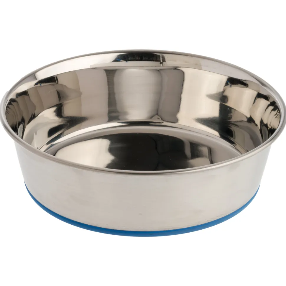 OurPets Premium Stainless Steel Dog Bowl - Silver - 3 qt