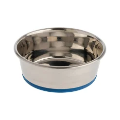 OurPets Premium Stainless Steel Dog Bowl - Silver - 1.2 pt