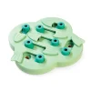 Outward Hound Hide N' Slide Interactive Treat Rewarding Puzzle Puppy Dog Toy - Green