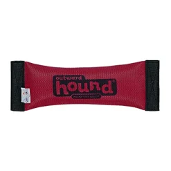 Outward Hound Plush Puppies Fire Hose Squeaky N' Fetch Nylon Dog Toy - Large